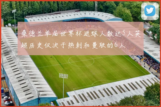 桑德兰单届世界杯进球人数达5人英超历史仅次于热刺和曼联的6人